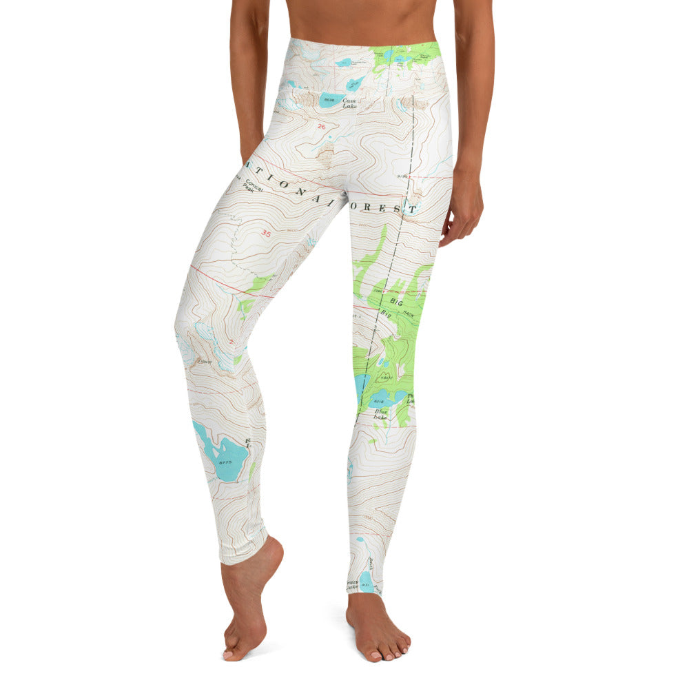 Crazy Mountains Women's Yoga Leggings