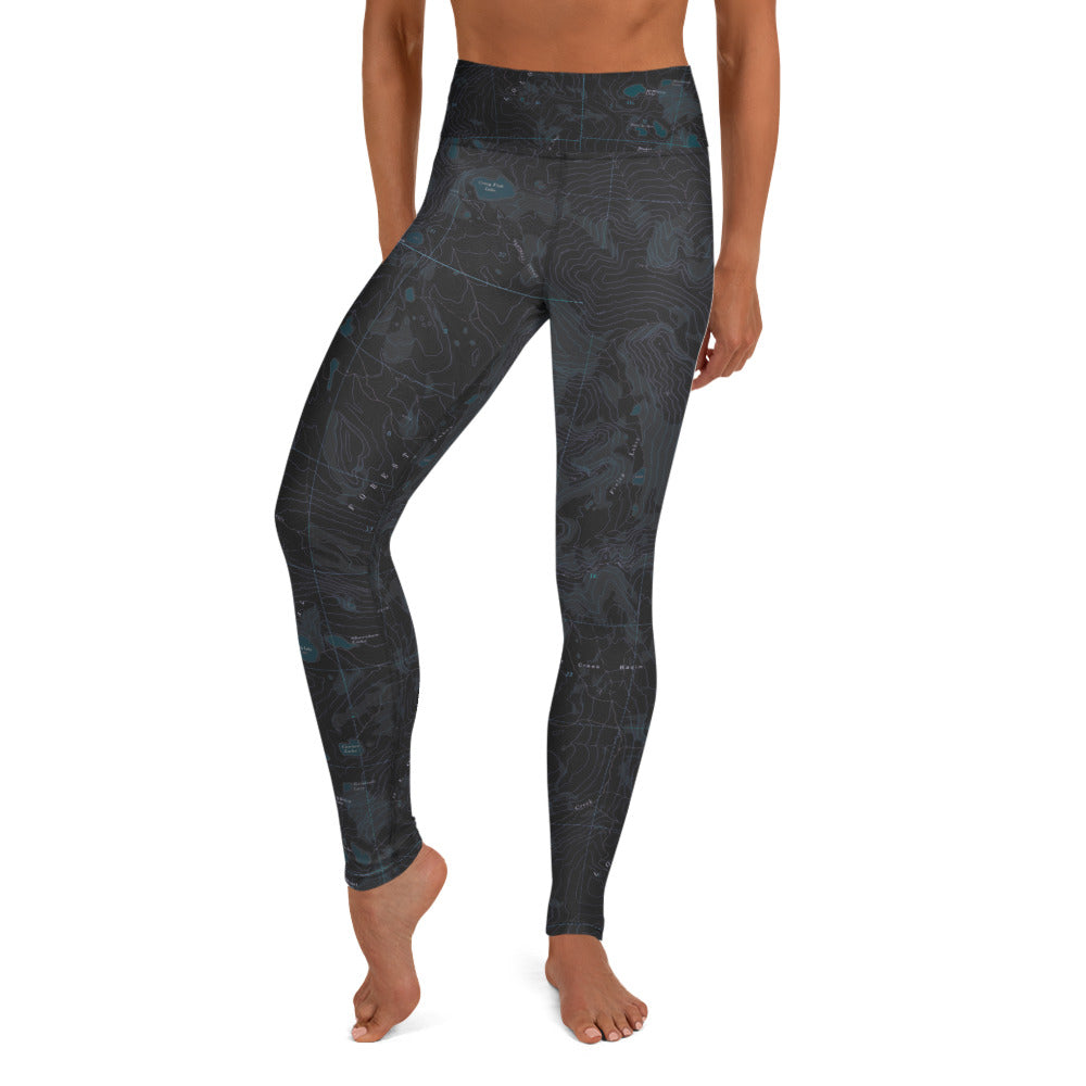 Rattlesnake Wilderness Midnight Yoga Leggings