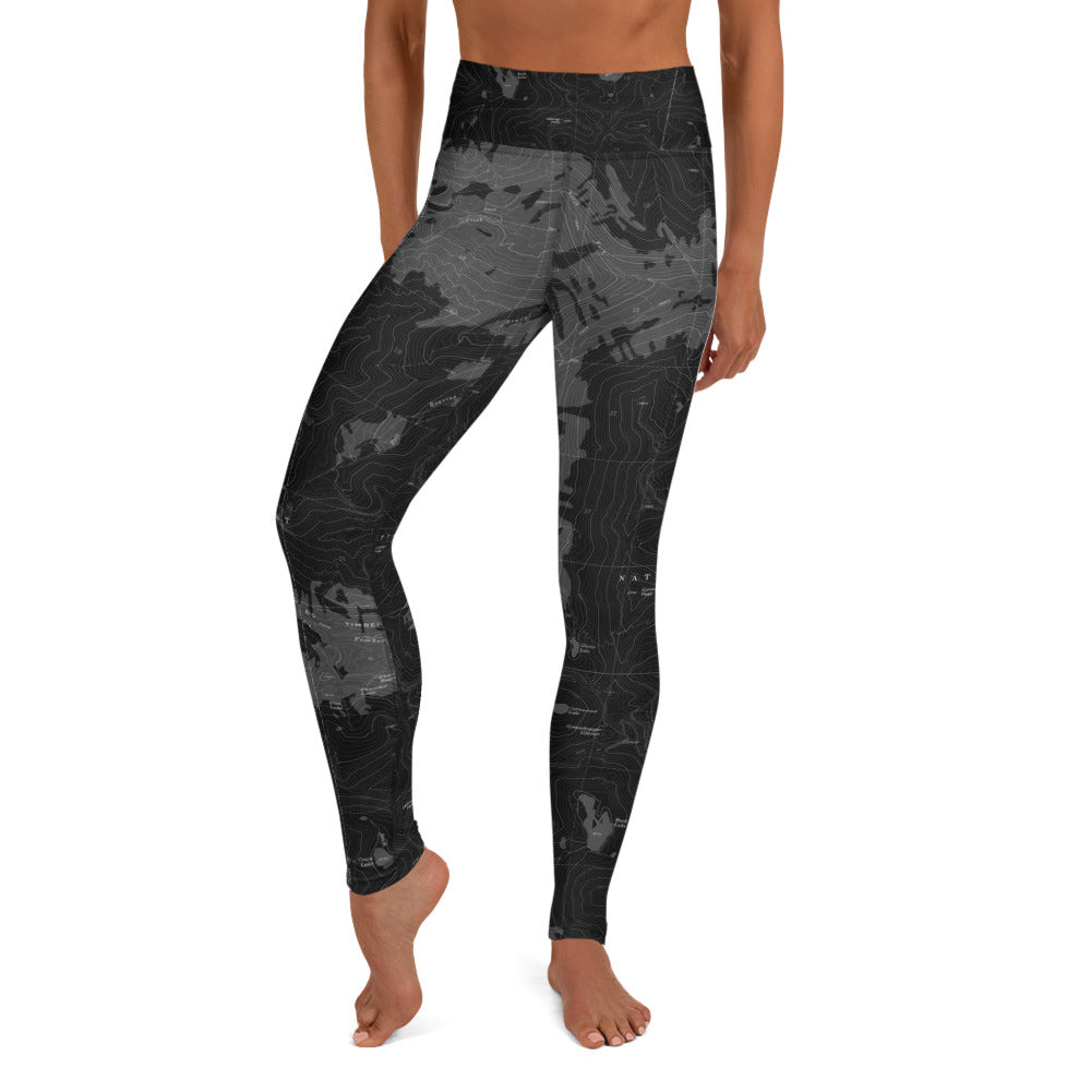 Crazy Mountains Lights Out Yoga Leggings