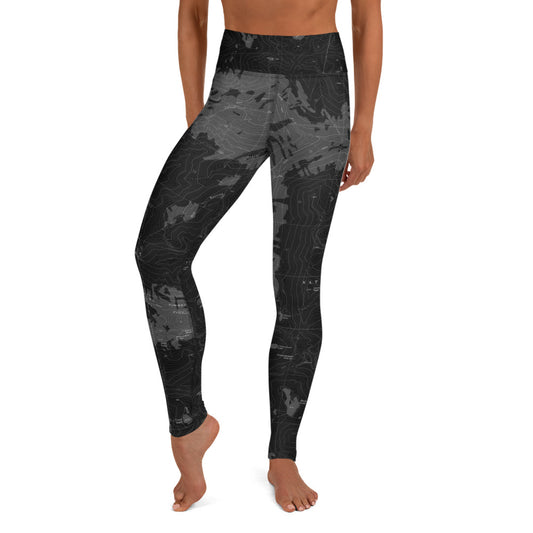 Crazy Mountains Lights Out Yoga Leggings