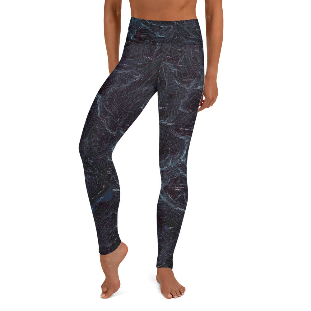 Mount Cleveland Midnight Yoga Leggings