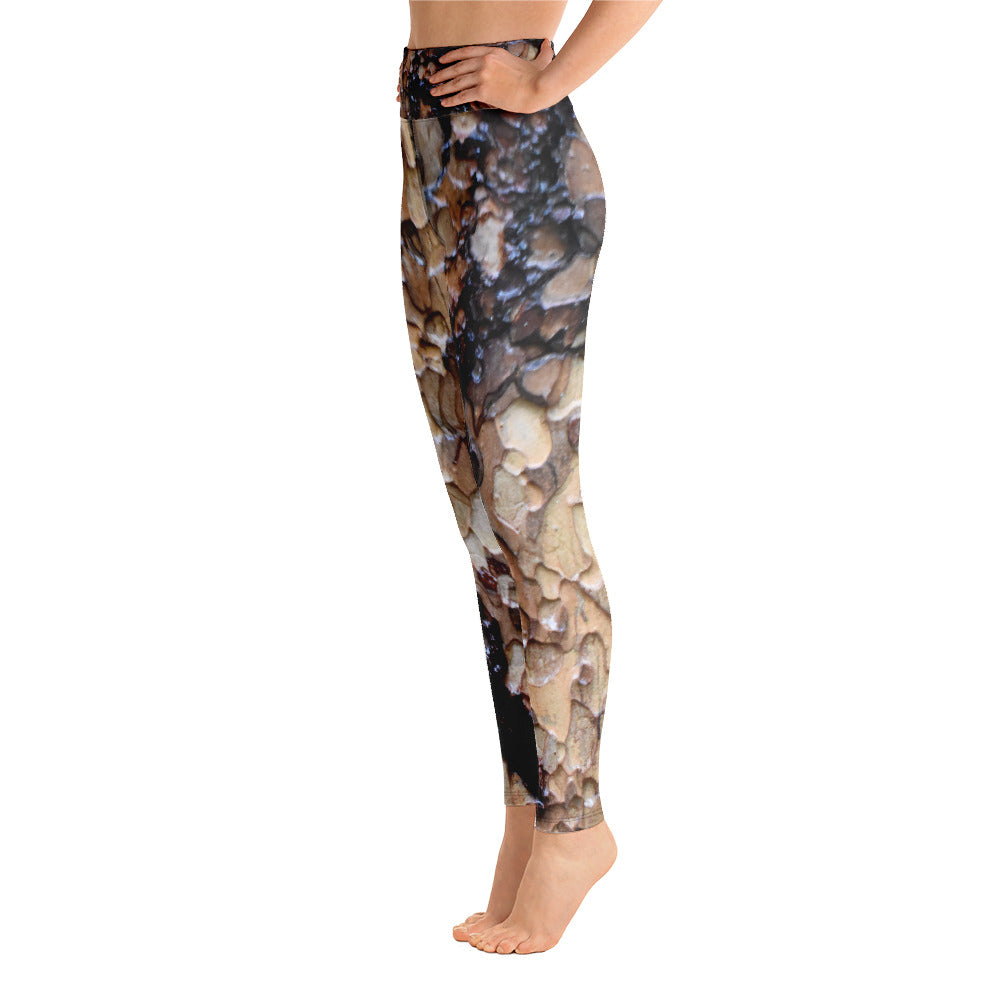 Black Ponderosa Yoga Leggings