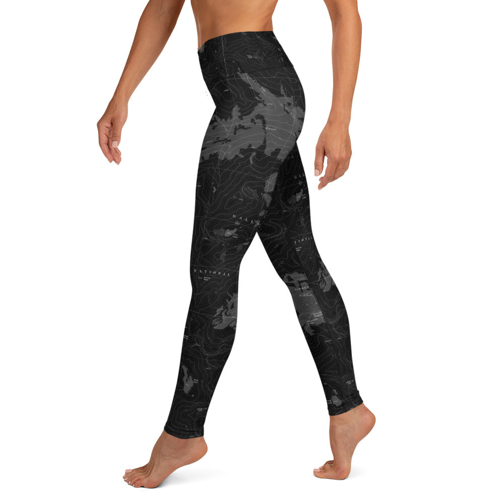 Crazy Mountains Lights Out Yoga Leggings