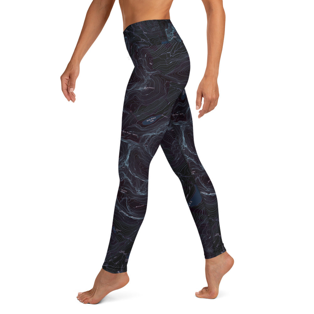 Mount Cleveland Midnight Yoga Leggings