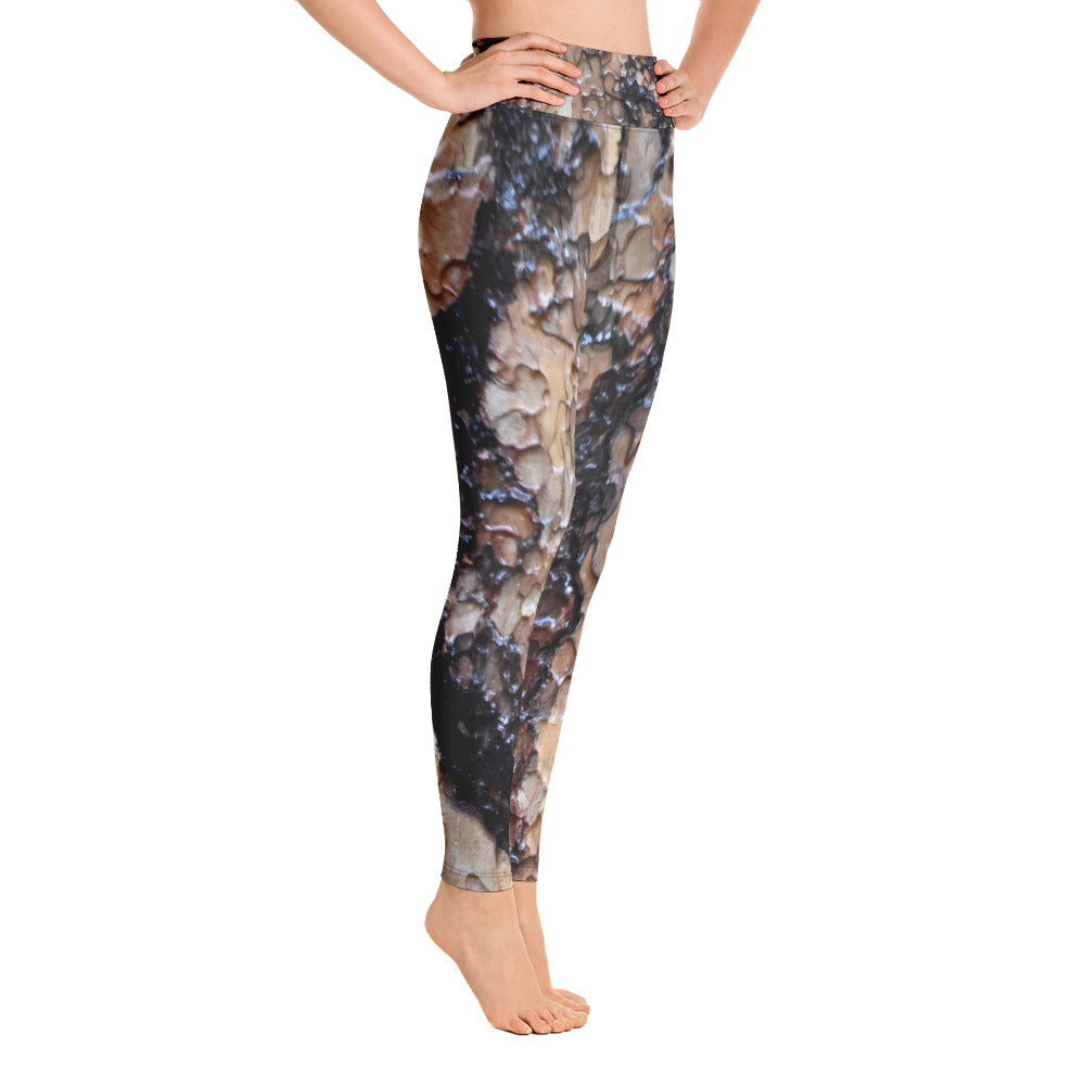 Black Ponderosa Yoga Leggings