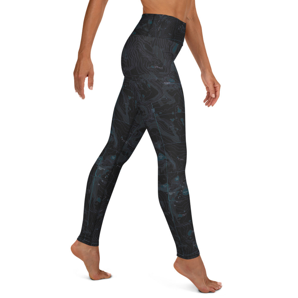 Rattlesnake Wilderness Midnight Yoga Leggings
