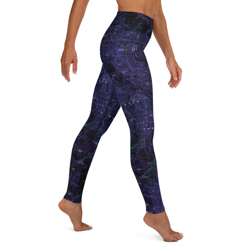 Hyalite Midnight Yoga Leggings