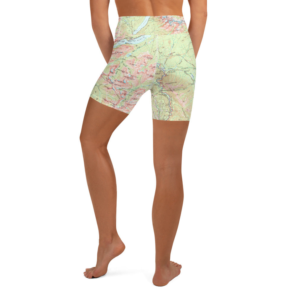 Lake McDonald Women's Yoga Shorts