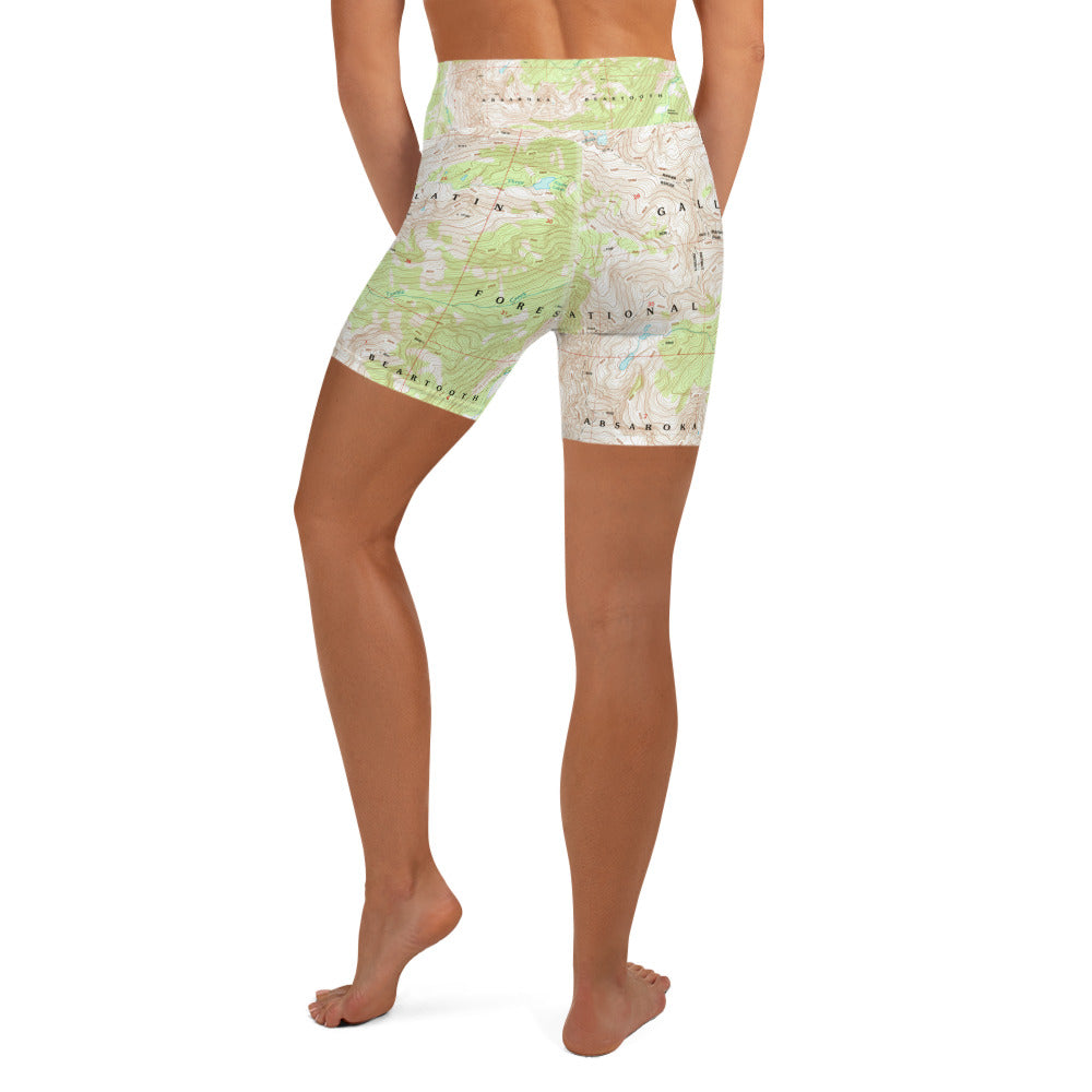 Absaroka Beartooth Yoga Shorts