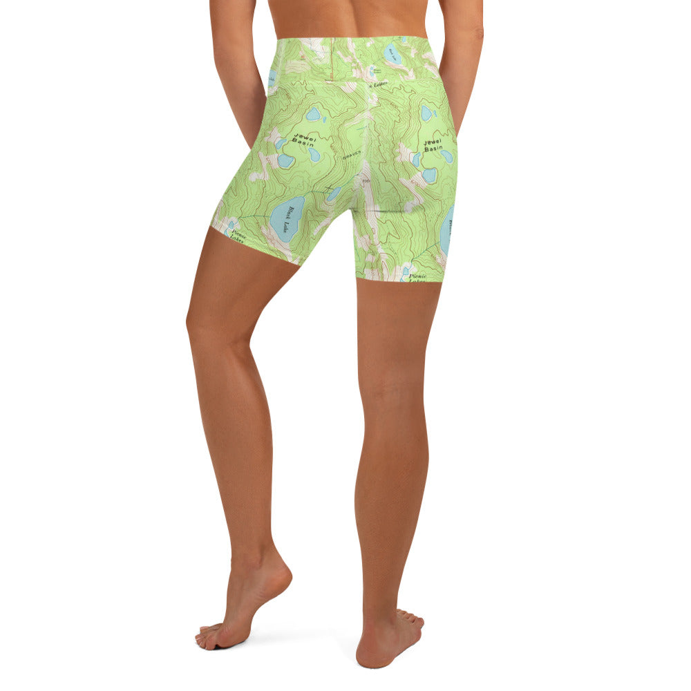 Jewel Basin Yoga Shorts