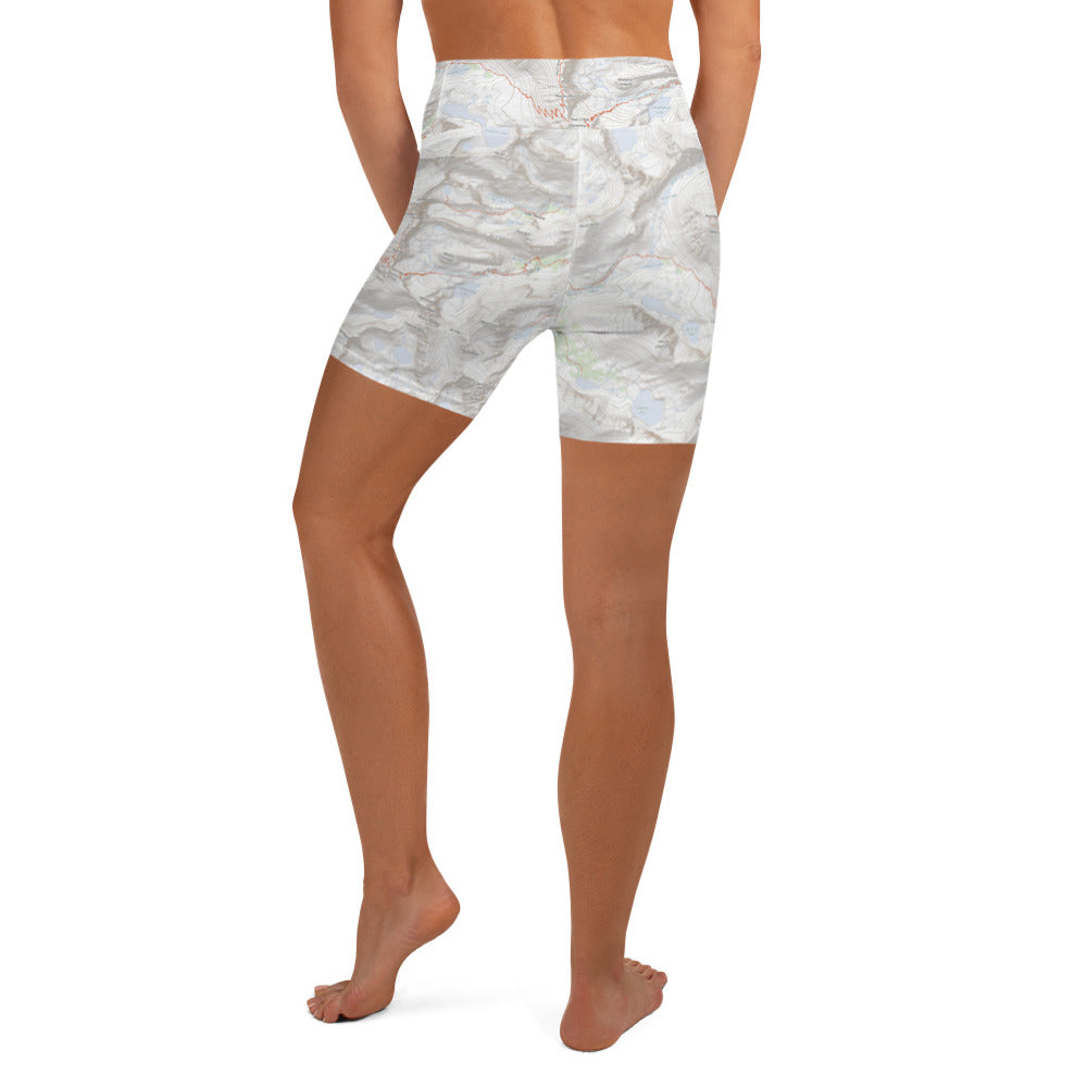 Mount Whitney Yoga Shorts