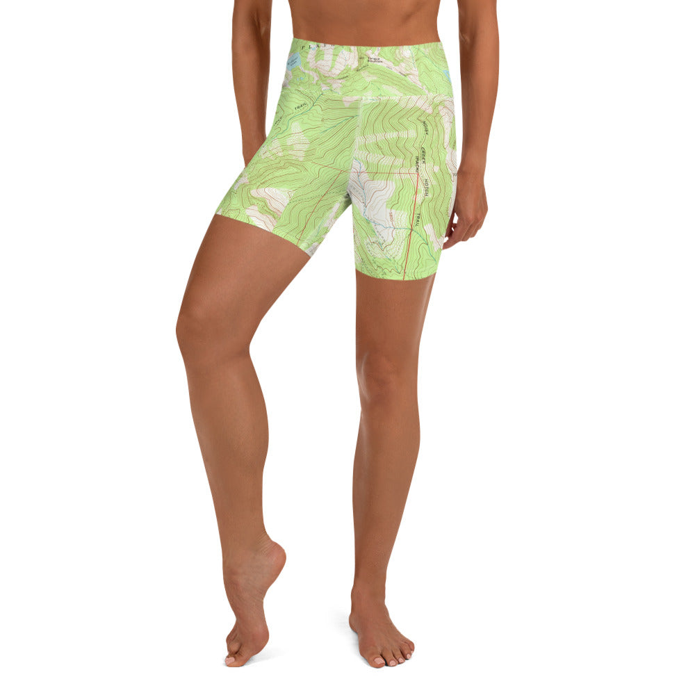 Jewel Basin Yoga Shorts