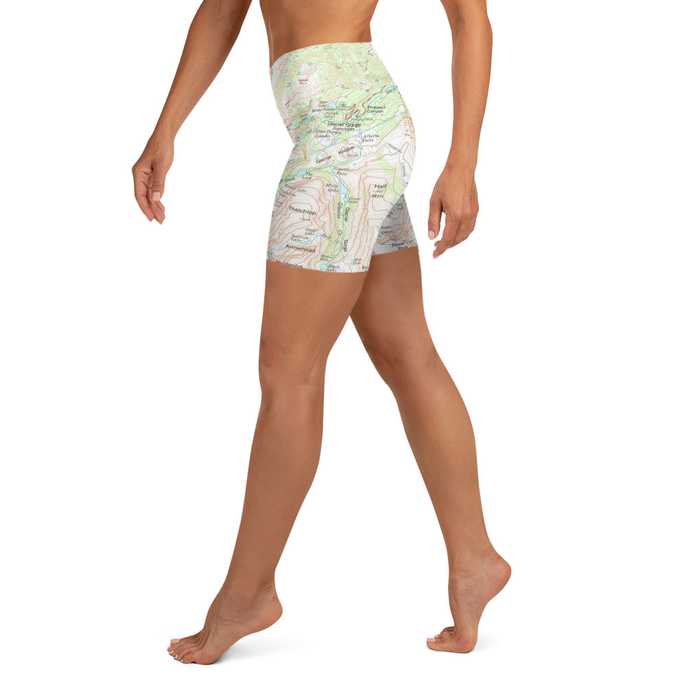 Longs Peak Yoga Shorts