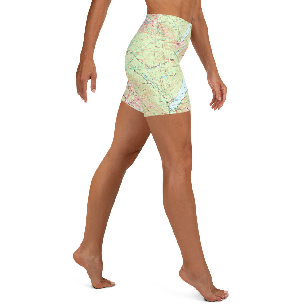 Lake McDonald Women's Yoga Shorts