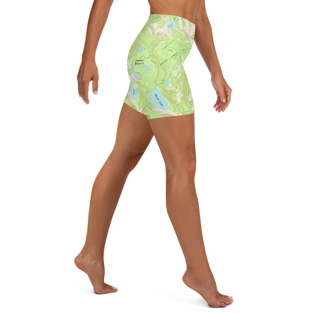 Jewel Basin Yoga Shorts