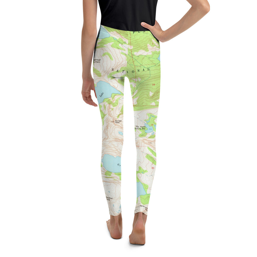 Gray Wolf Youth Leggings