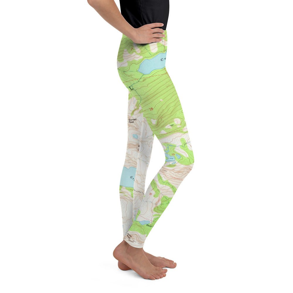 Gray Wolf Youth Leggings