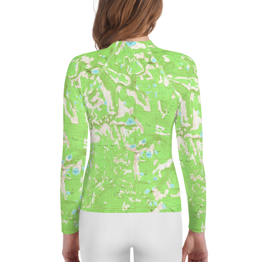 Rattlesnake Wilderness Youth Rash Guard