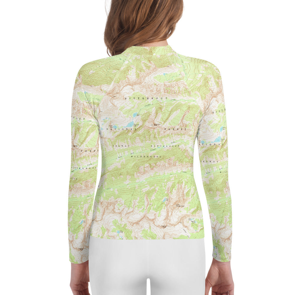 Trapper Peak Youth Rash Guard