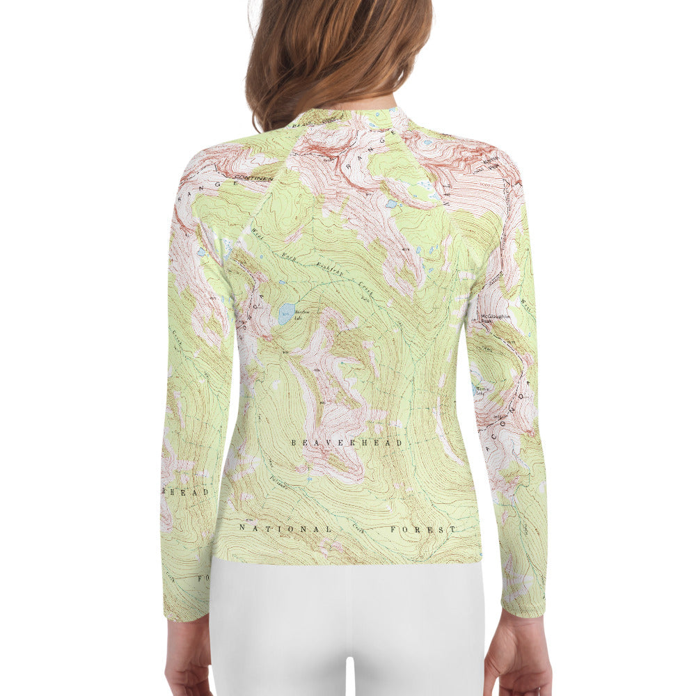Anaconda Pintler Youth Rash Guard