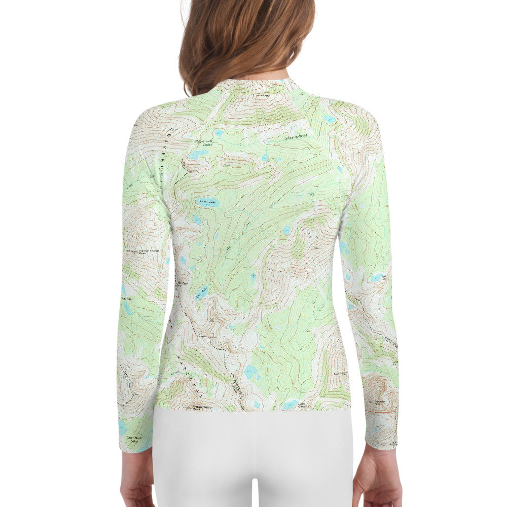 Centennial Range Youth Rash Guard