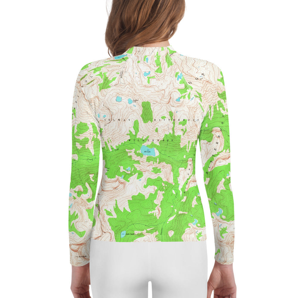 Elk Lake Youth Rash Guard