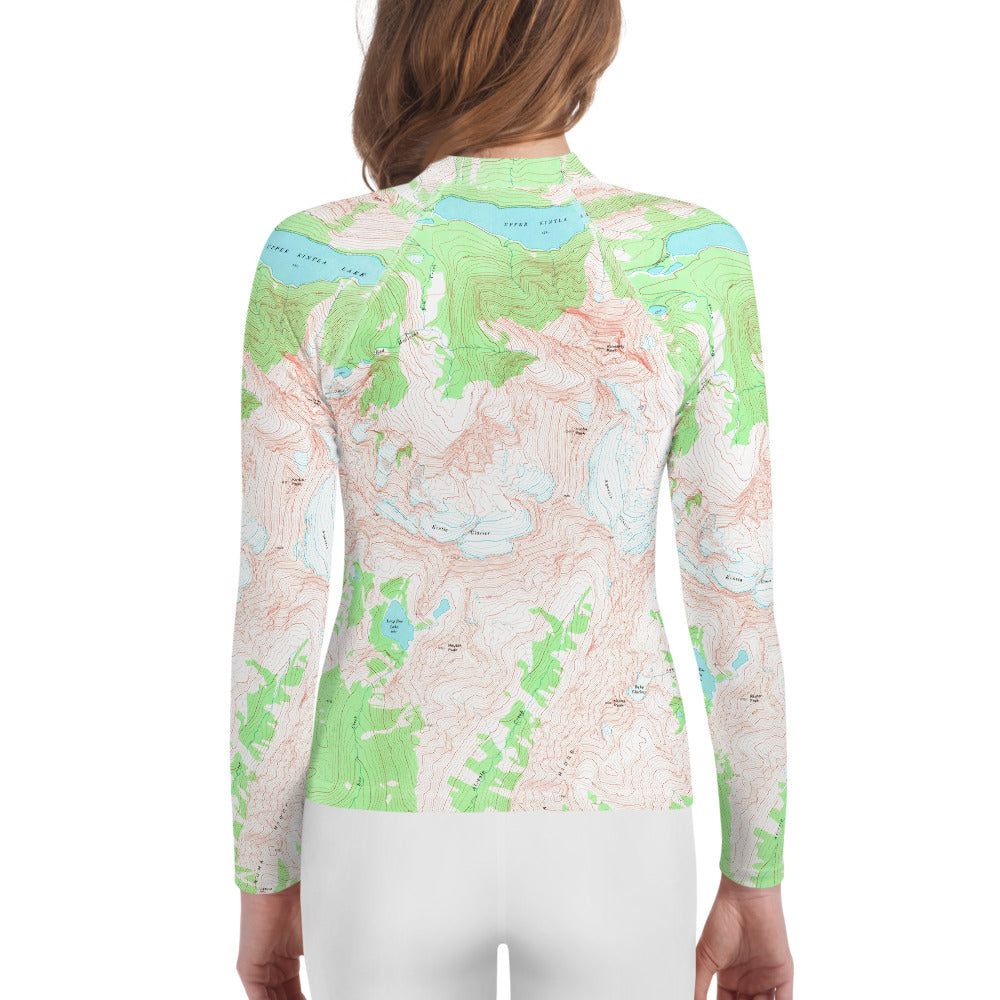 Kintla Peak Youth Rash Guard