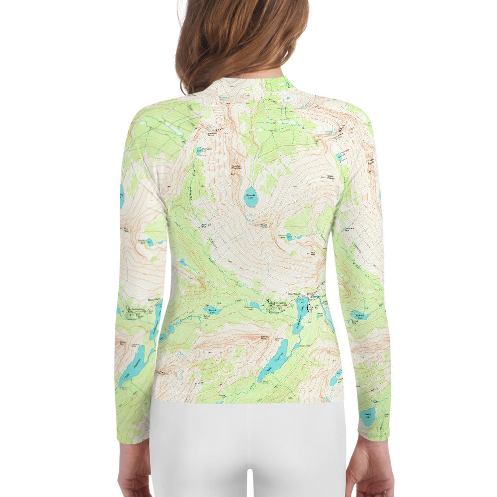 Many Glacier Youth Rash Guard