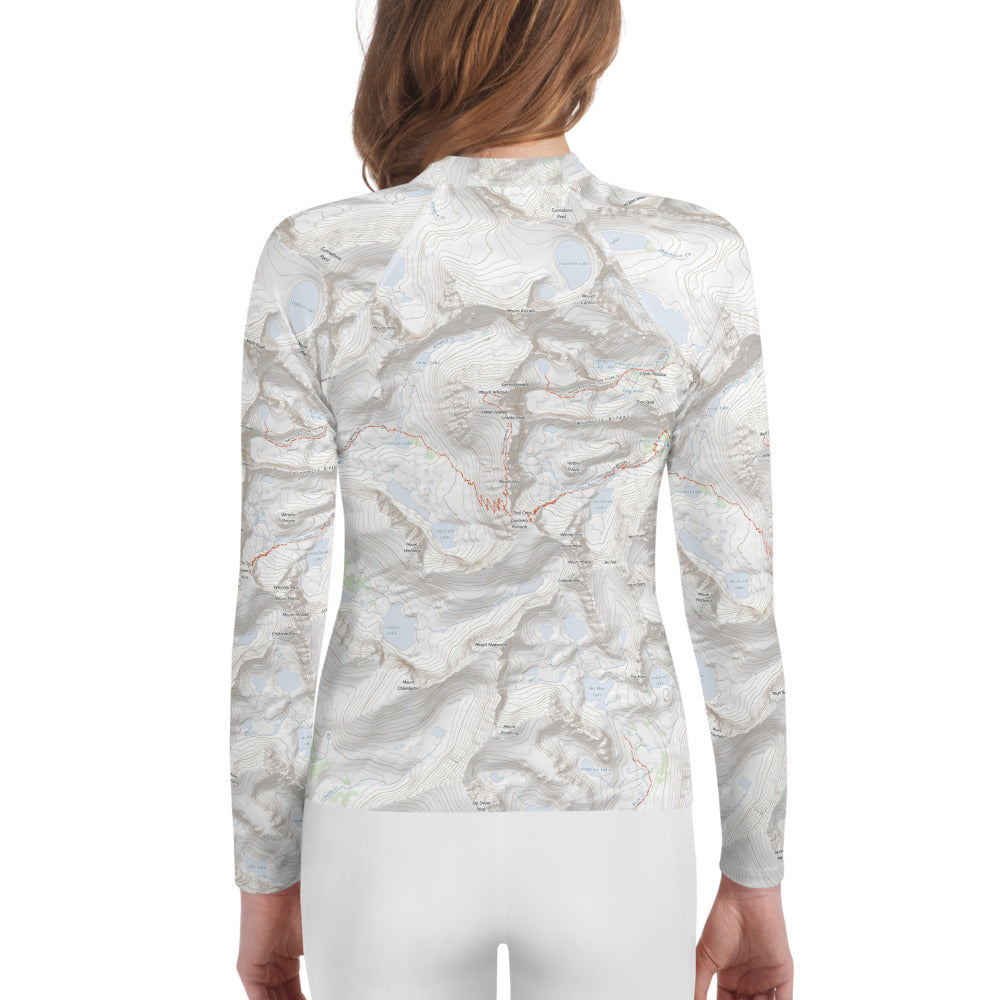 Mount Whitney  Youth Rash Guard