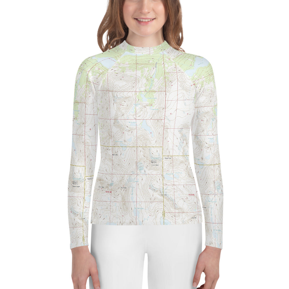 Granite Peak Youth Rash Guard