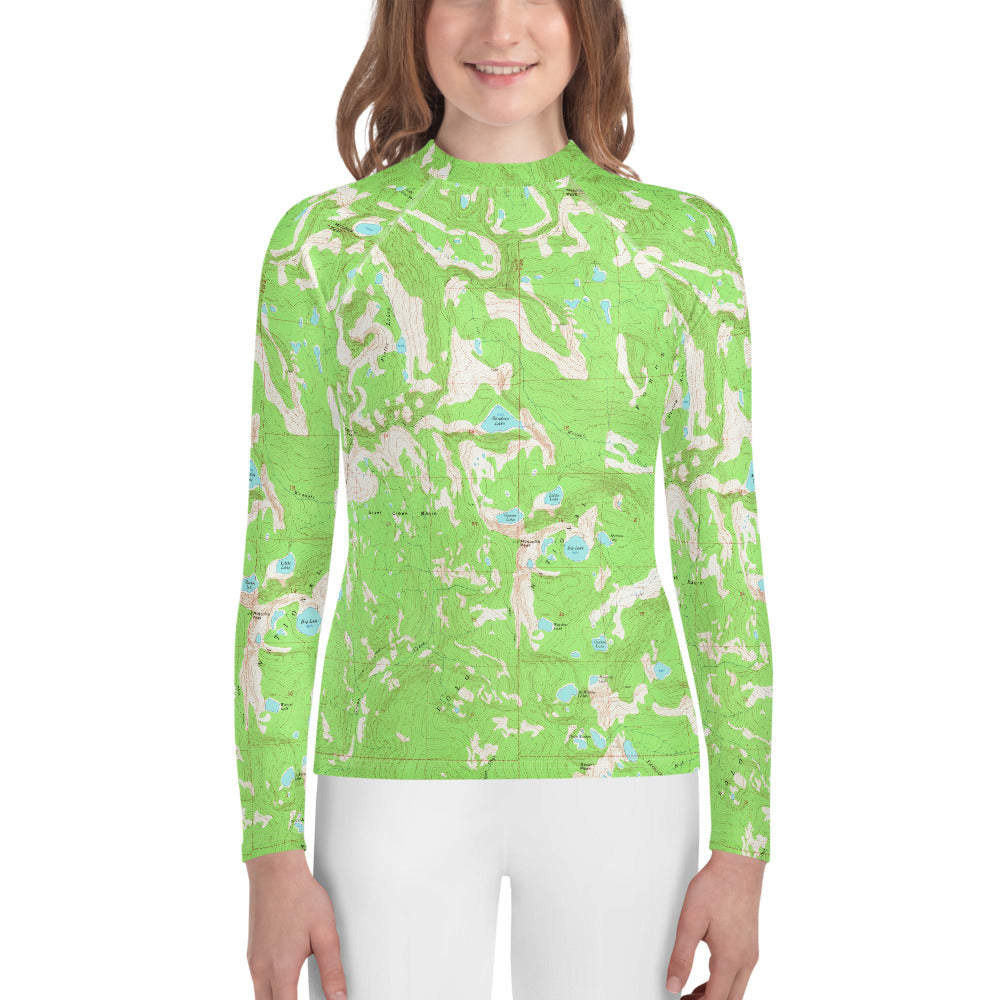Rattlesnake Wilderness Youth Rash Guard