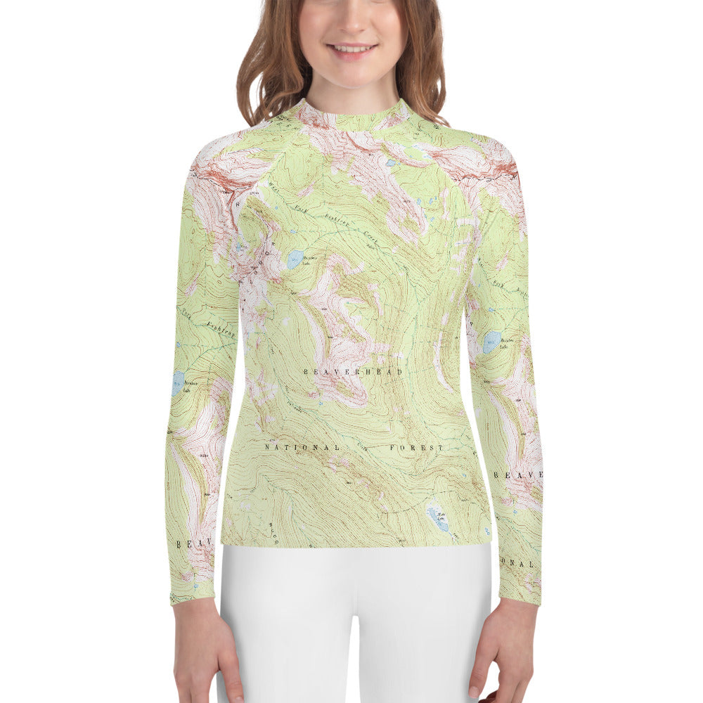 Anaconda Pintler Youth Rash Guard