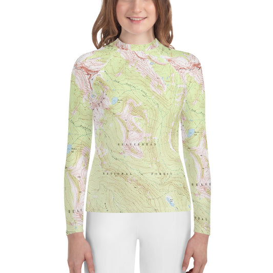 Anaconda Pintler Youth Rash Guard