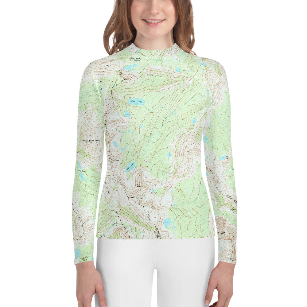 Centennial Range Youth Rash Guard