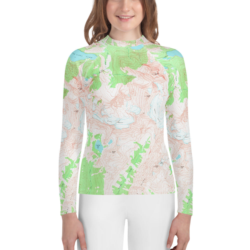 Kintla Peak Youth Rash Guard