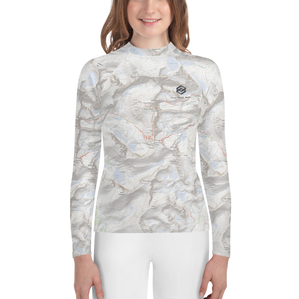 Mount Whitney  Youth Rash Guard