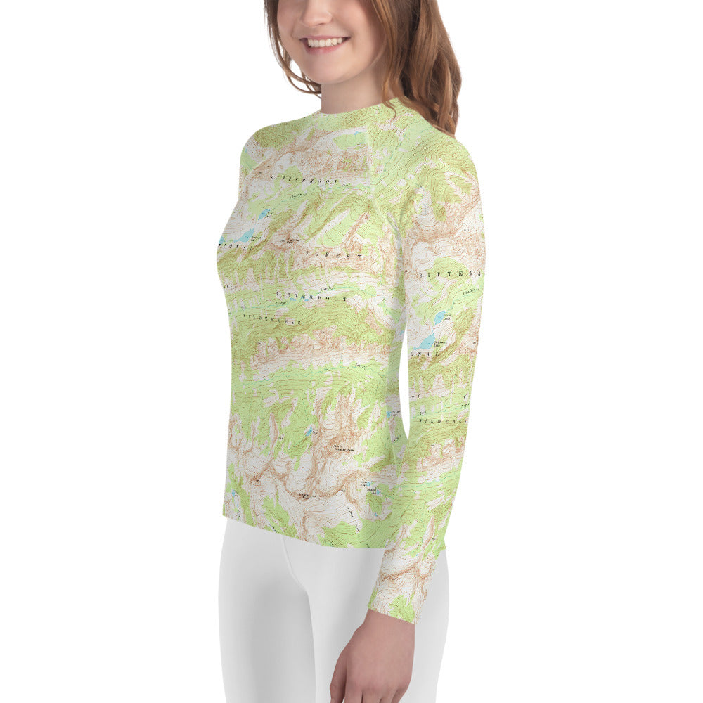 Trapper Peak Youth Rash Guard