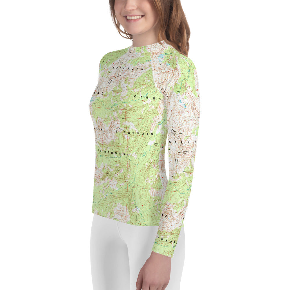 Absaroka Beartooth Youth Rash Guard