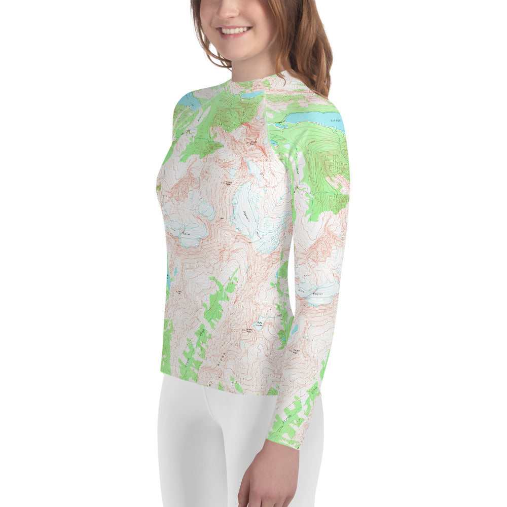 Kintla Peak Youth Rash Guard