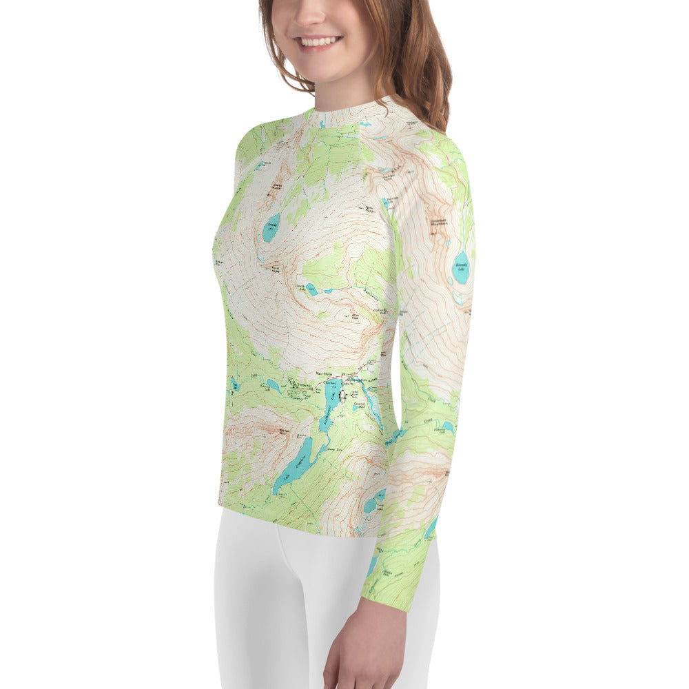 Many Glacier Youth Rash Guard