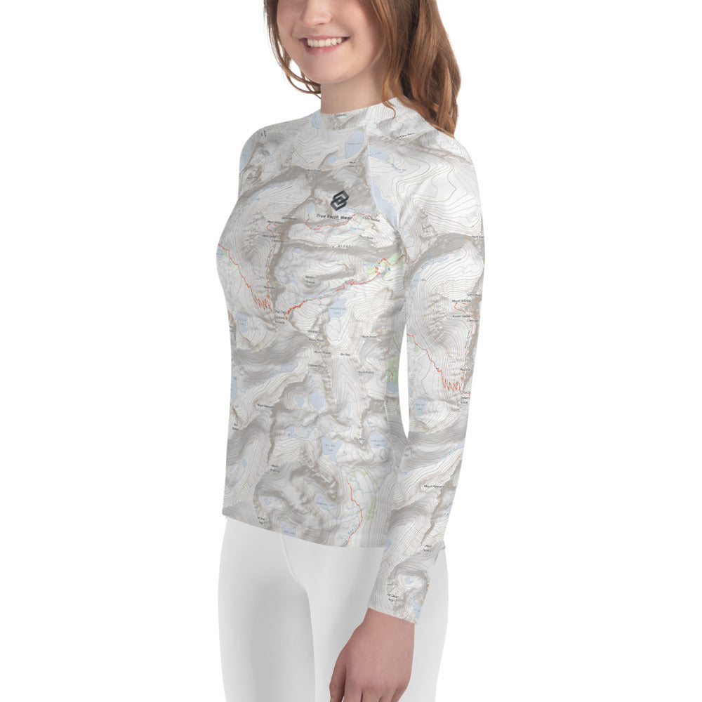 Mount Whitney  Youth Rash Guard
