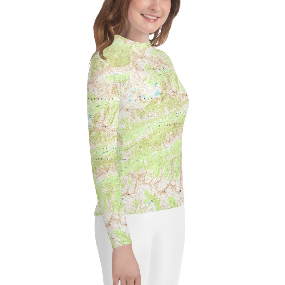 Trapper Peak Youth Rash Guard