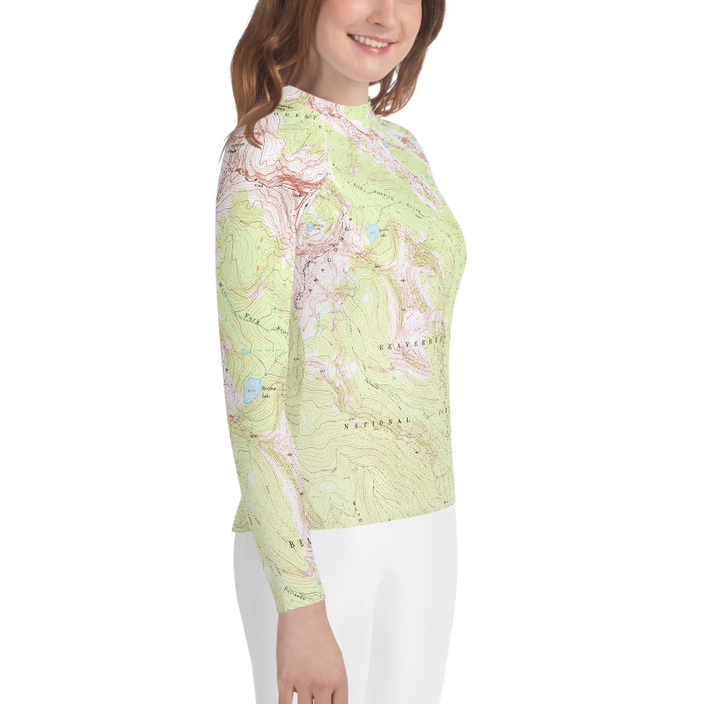 Anaconda Pintler Youth Rash Guard