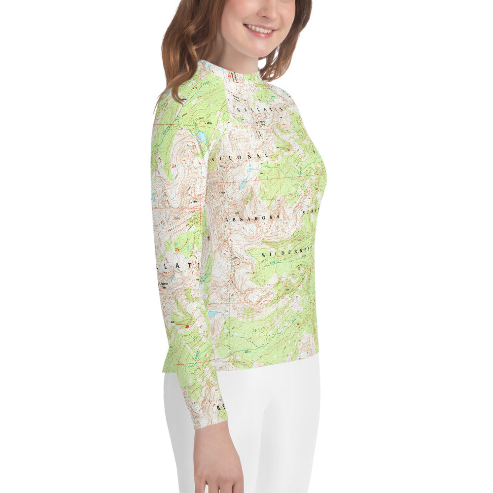 Absaroka Beartooth Youth Rash Guard