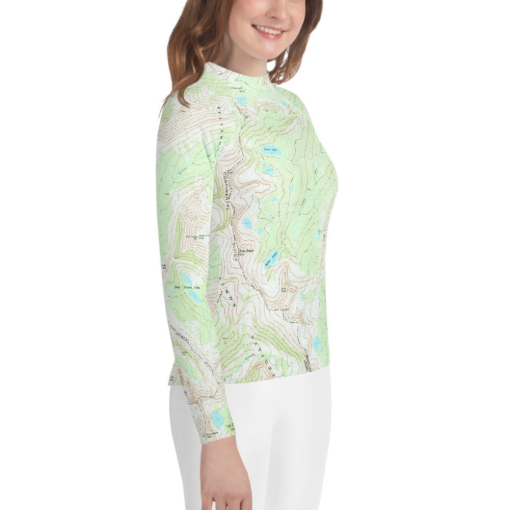 Centennial Range Youth Rash Guard