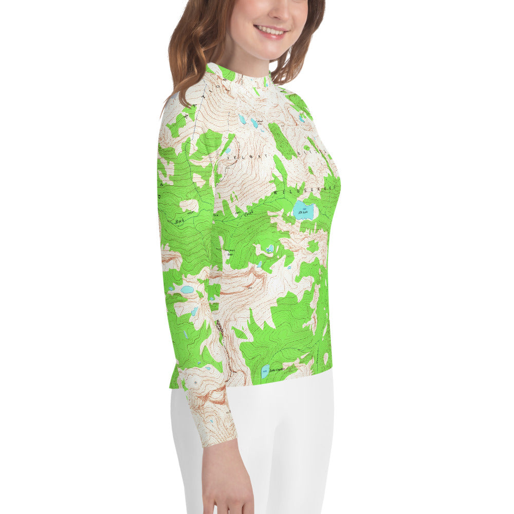 Elk Lake Youth Rash Guard