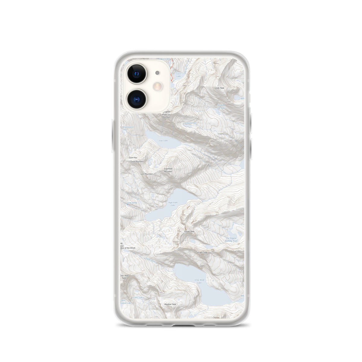 Gray Wolf iPhone Case