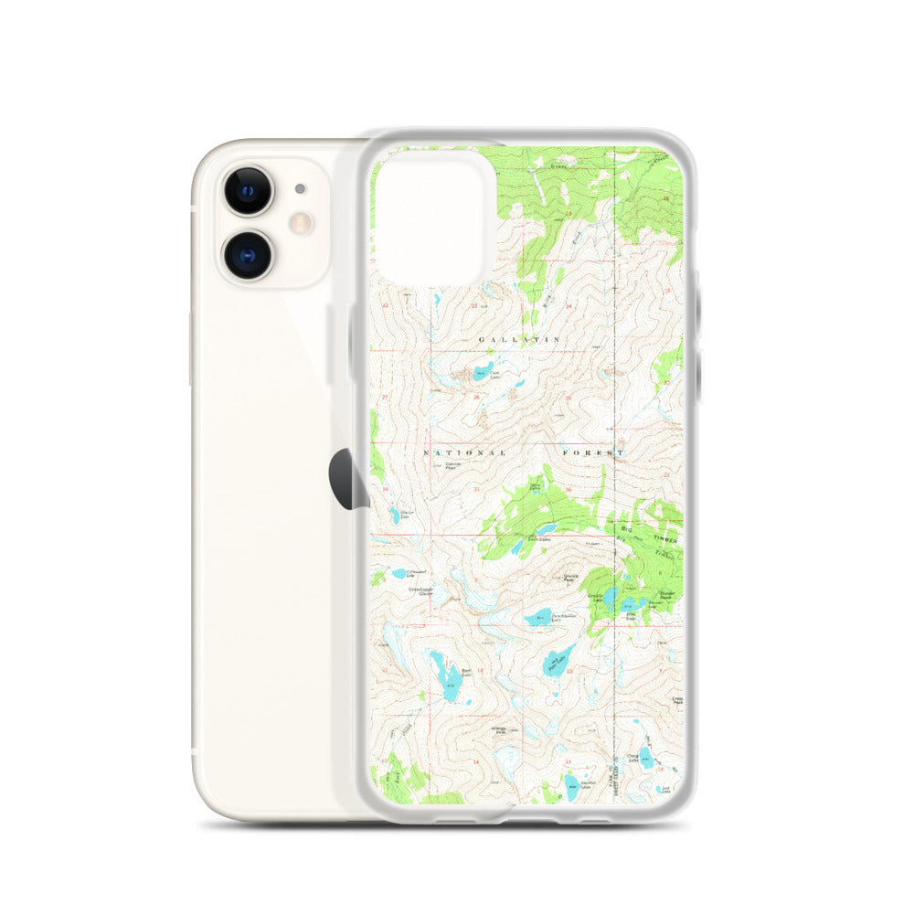 Crazy Mountains iPhone Case