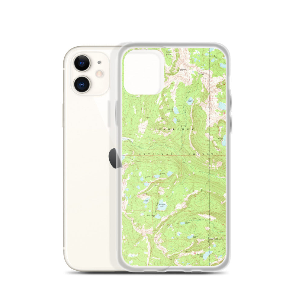 Deer Lodge Range iPhone Case