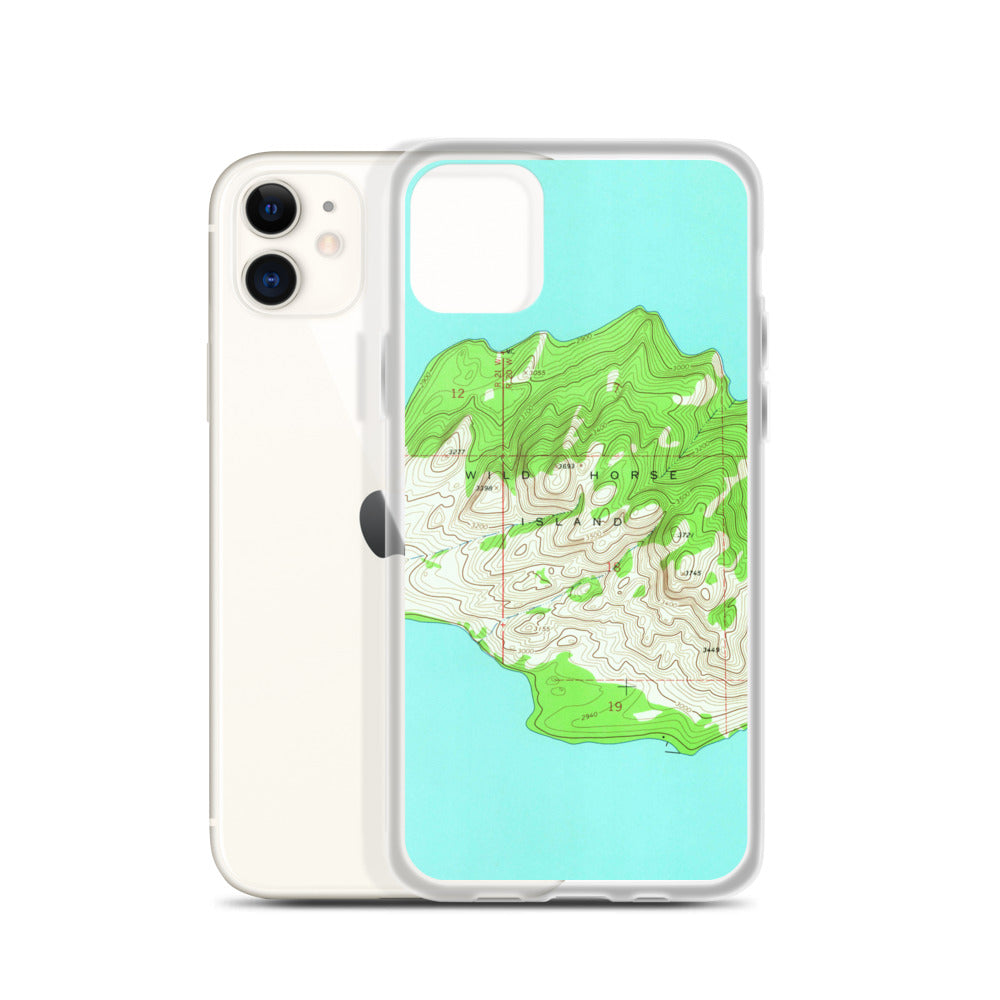 Wildhorse Island Portrait iPhone Case